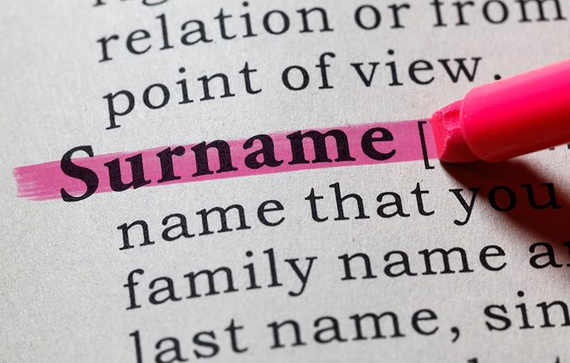 How Do I Change my Surname?